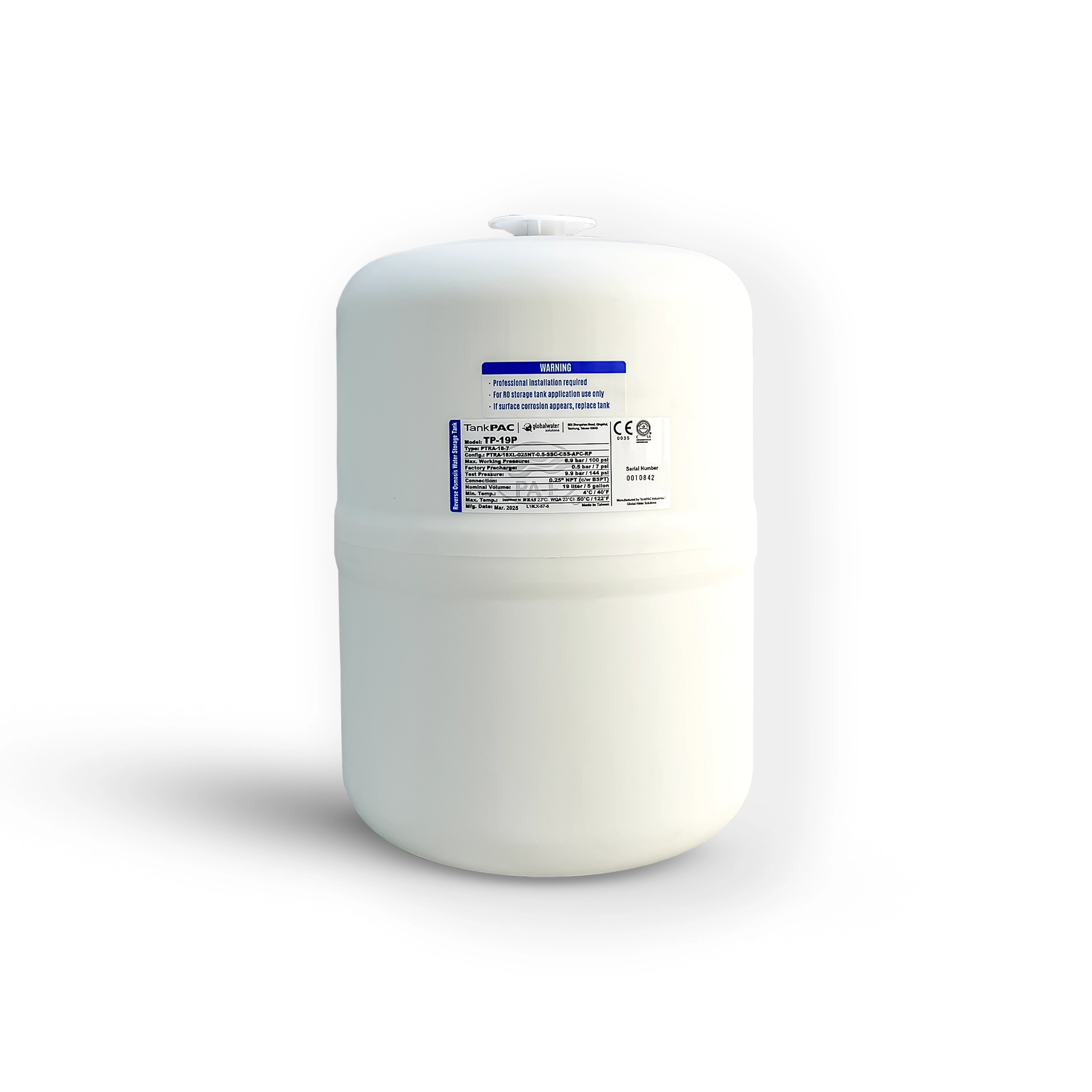 خزان فلتر مياه تايواني تانك باك 5 جالون خزان فلتر مياه تايواني تانك باك 5 جالون