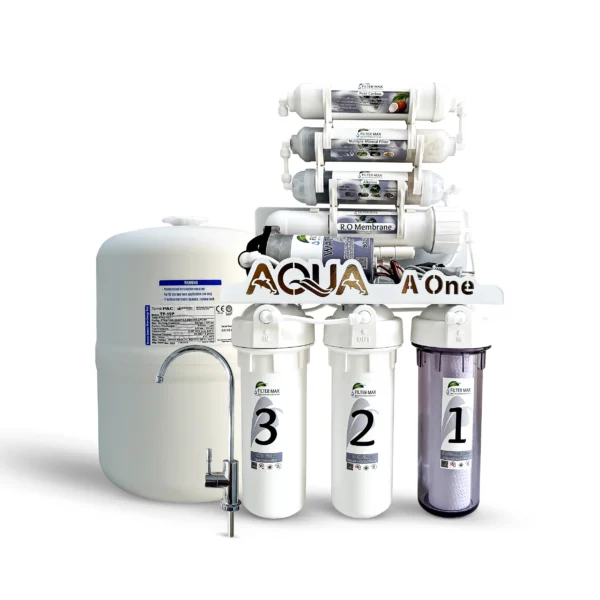 فلتر مياه 7 مراحل بموتور وخزان تايواني