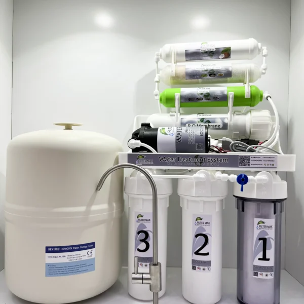 فلتر ماكس 7 مراحل وحدة معالجة بموتور وخزان